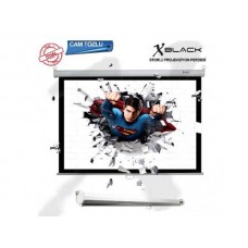 XBLACK XGS-180 Storlu Projeksiyon Perdesi (180x180cm)