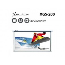 XBLACK XGS-200 Storlu Projeksiyon Perdesi (200x200cm)