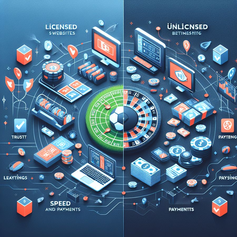 Lisanslı ve lisanssız siteler: güven, hız ve ödeme farkları | Parobet